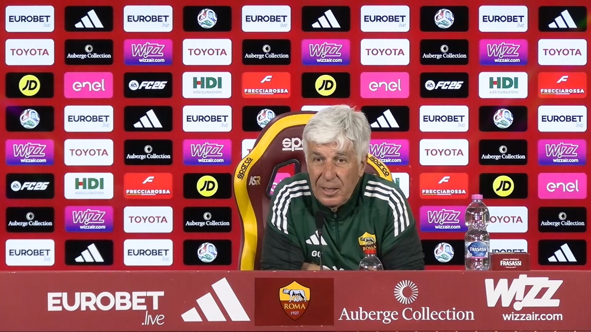 Gasperini e il mercato della Roma: «30 giocatori arrivati, ma solo 4-5 giocano….»