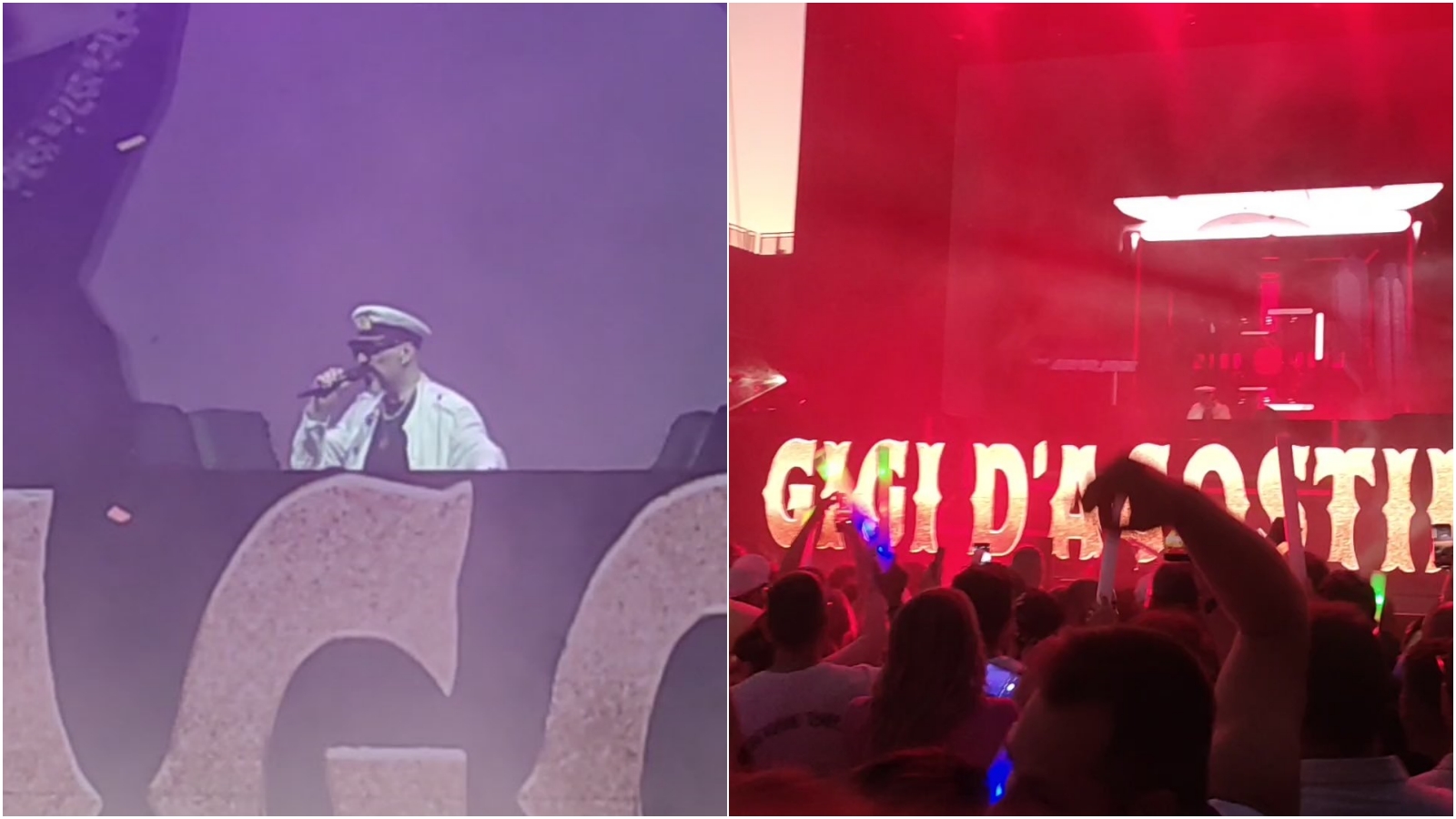 Gigi D’Agostino star a Roma: delirio per “L’amour toujours”, poi il ringraziamento finale