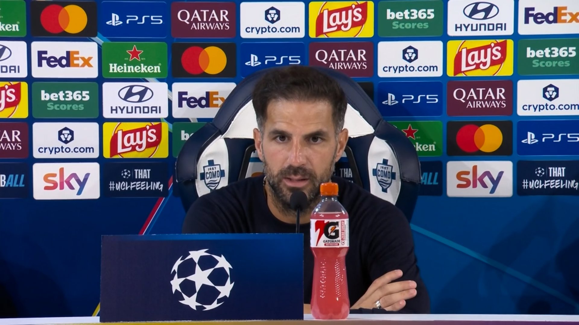 Fabregas dopo il poker del Como in Champions: «Storico, ce lo ricorderemo tra 20 anni»